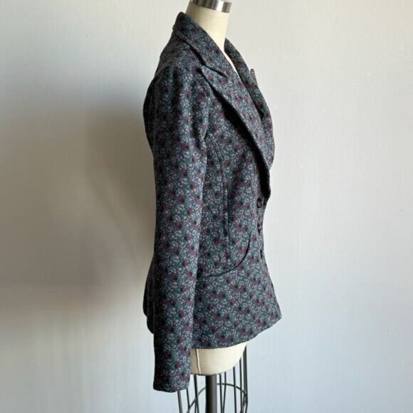 Rare ANNA SUI Floral Blazer - Original Sample SP17 Collection - Picture 2 of 10